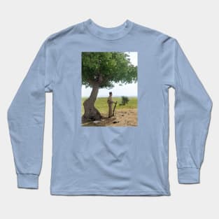 Israel, Kibbutz Gan Shmuel, Guard. 1938 Long Sleeve T-Shirt